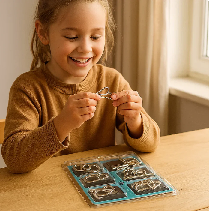 Puzzle-uri Logice Metalice