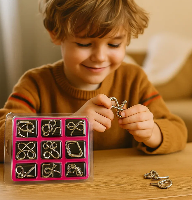 Puzzle-uri Logice Metalice