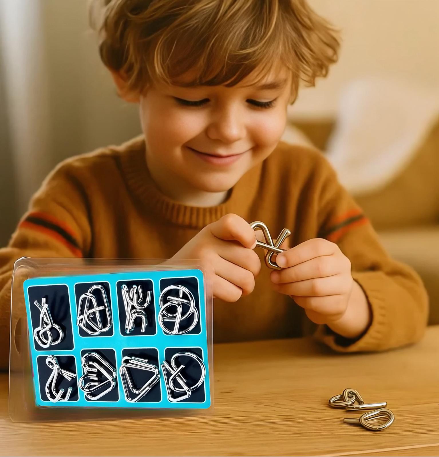 Puzzle-uri Logice Metalice